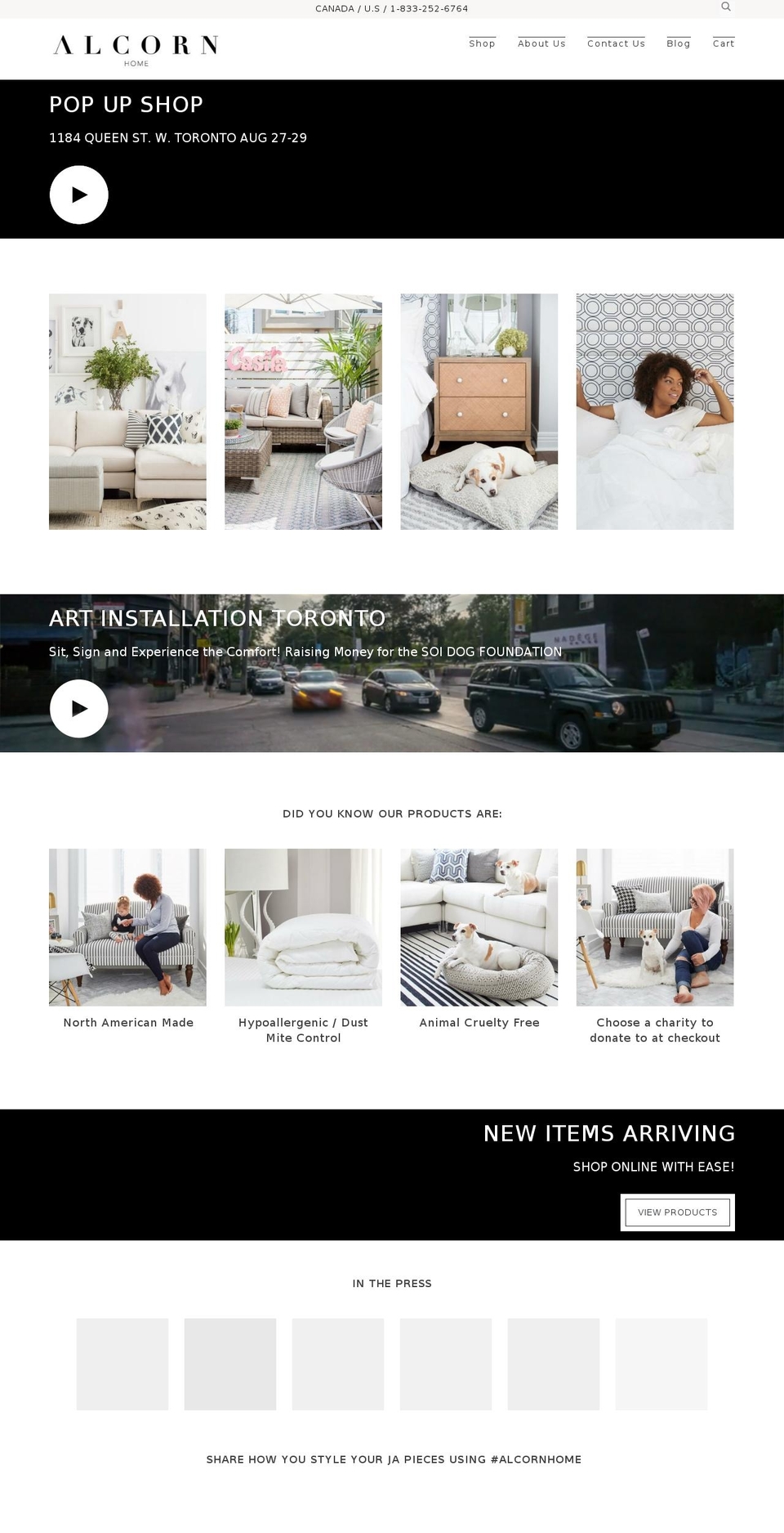 joalcorn.ca shopify website screenshot