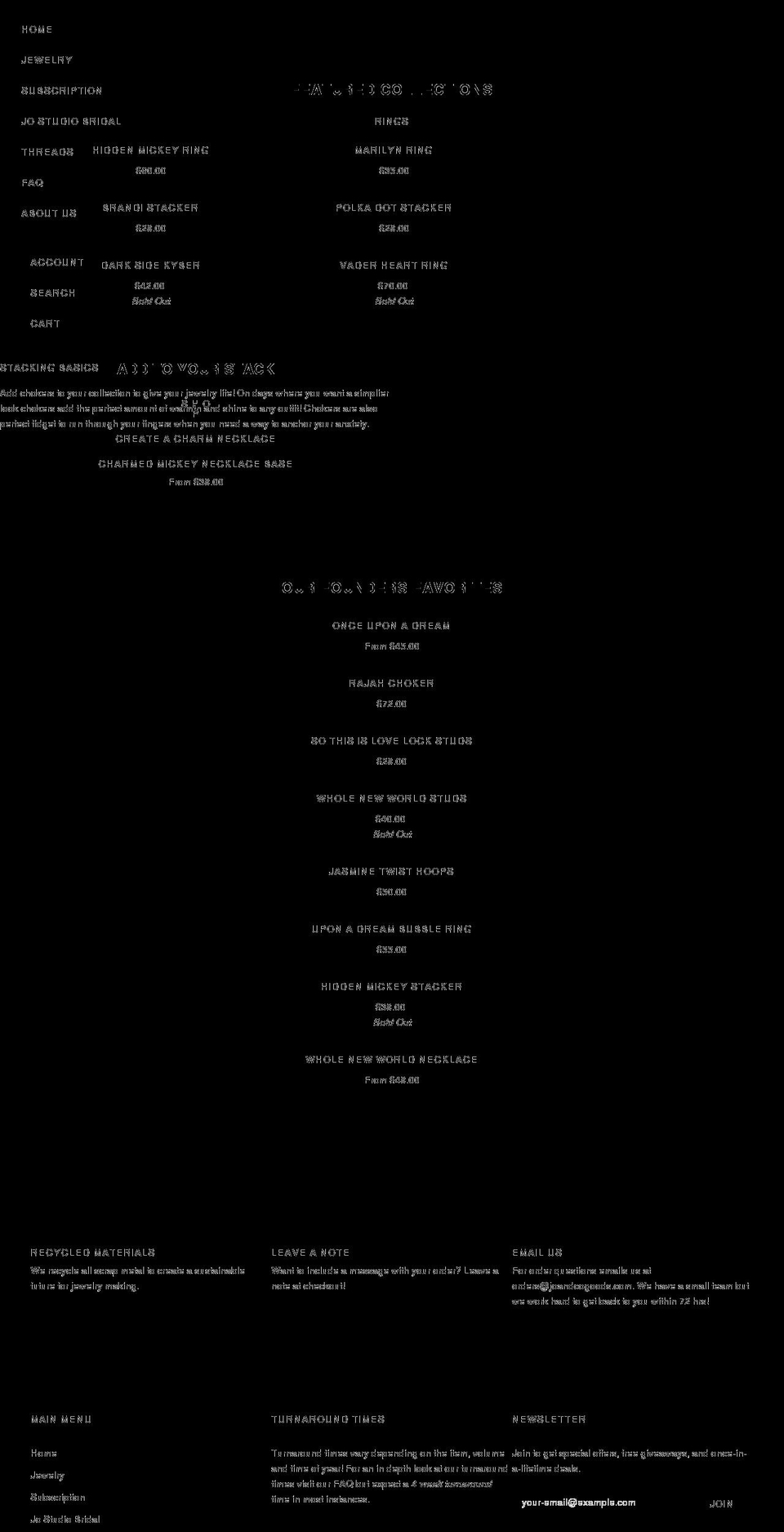 joandcogoods.com shopify website screenshot
