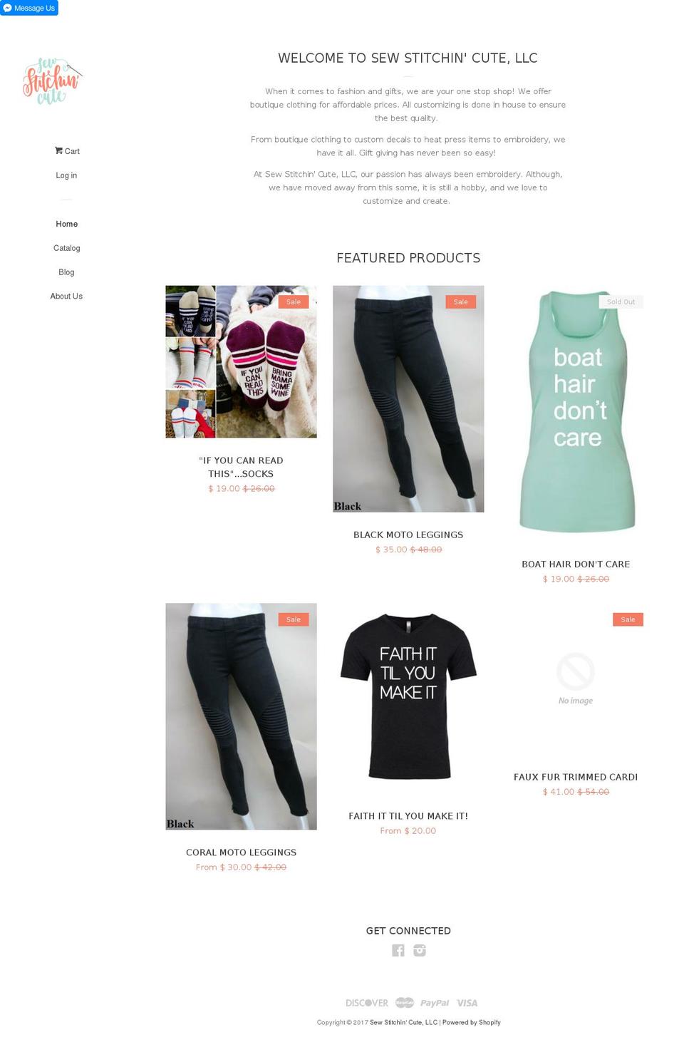 joannashirley.com shopify website screenshot