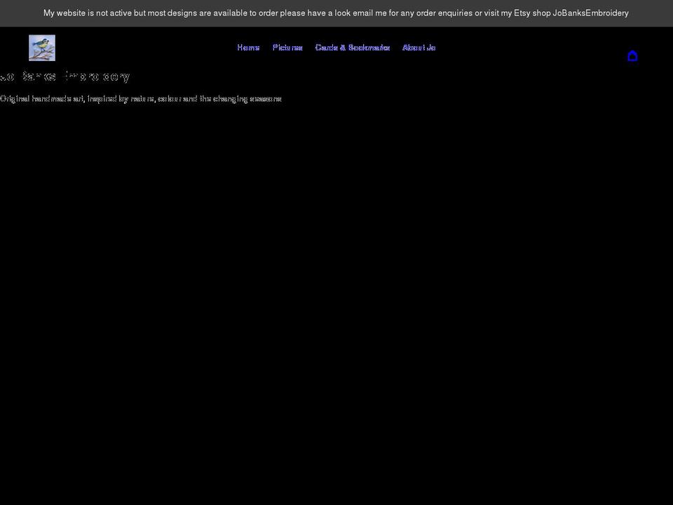 jobanksembroidery.com shopify website screenshot