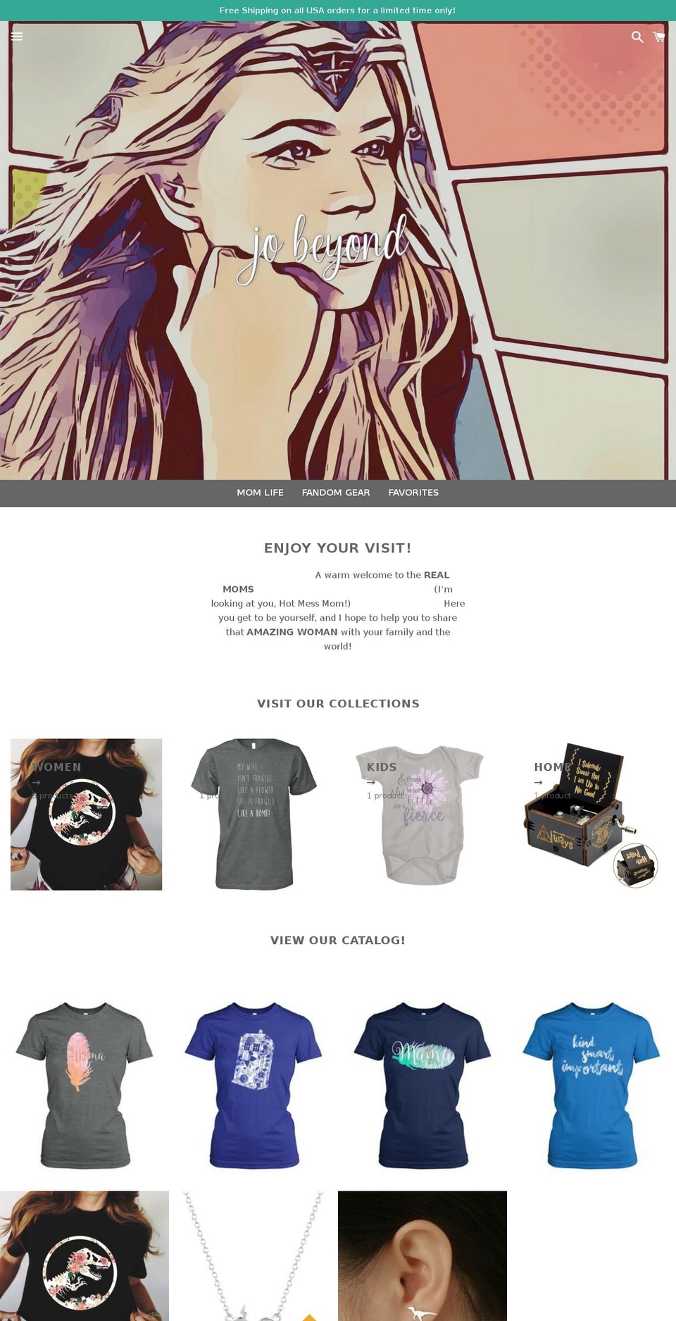jobeyond.com — Shopify storefront screenshot