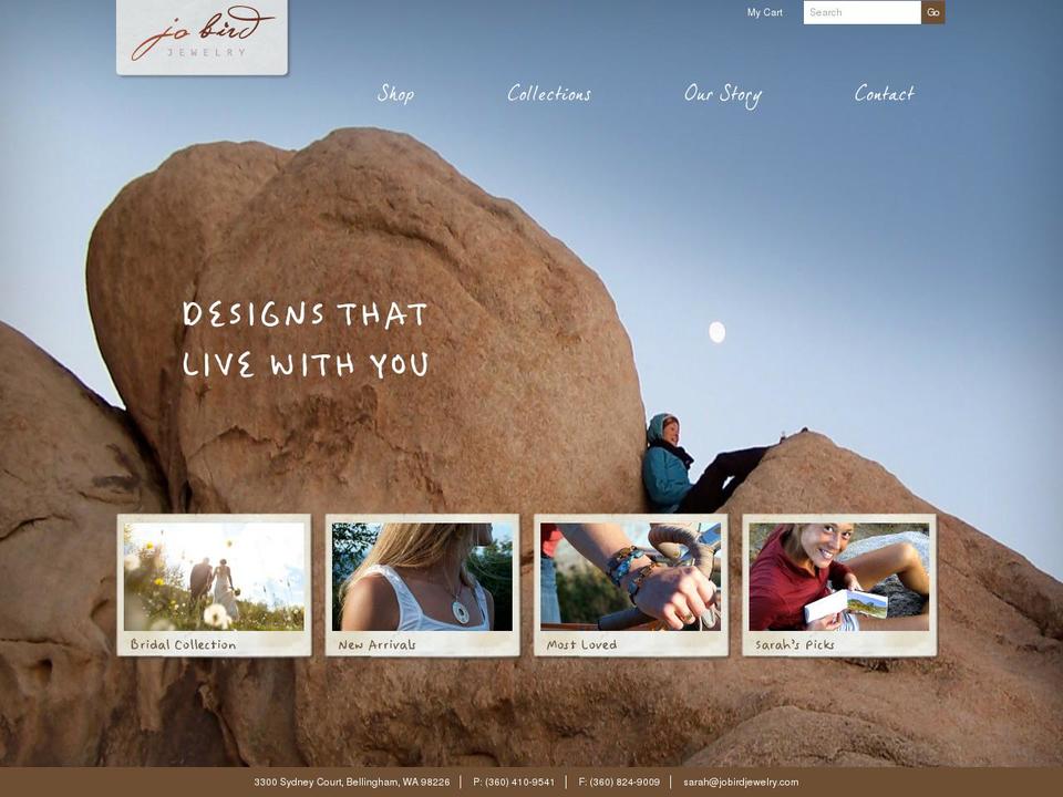 jobirdjewelry.com shopify website screenshot