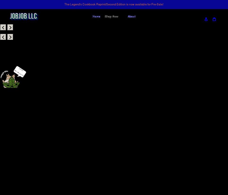 jobjobllc.com shopify website screenshot