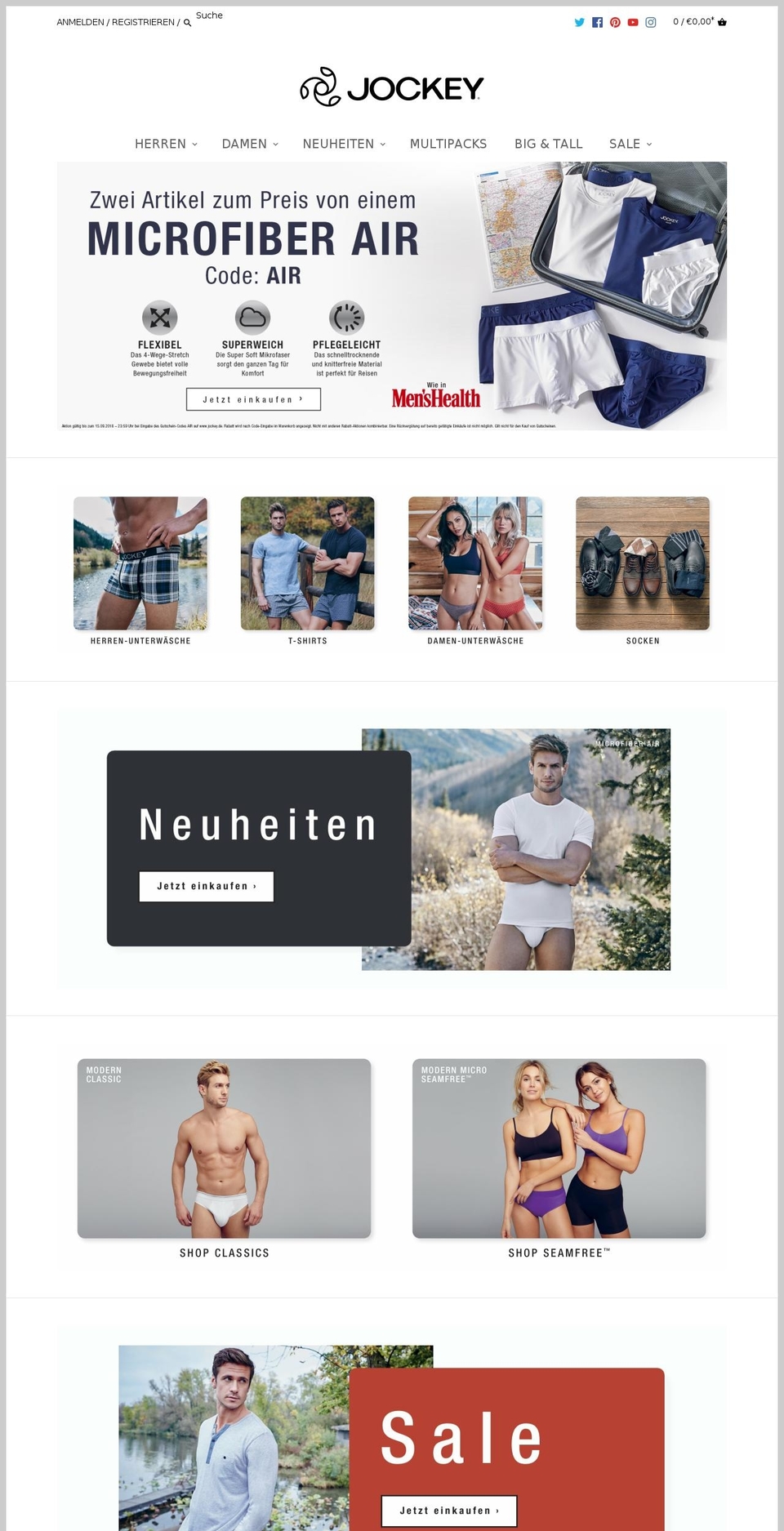 DE Site Launch_April 2018 Updated Shopify theme site example jockey-gmbh.com