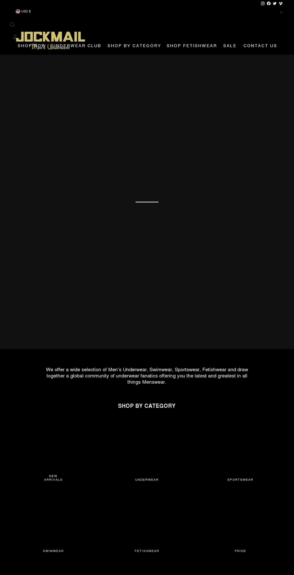 jockmail.co shopify website screenshot