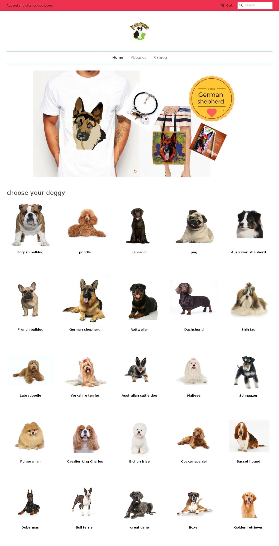 jocolocoshop.com — Shopify storefront screenshot