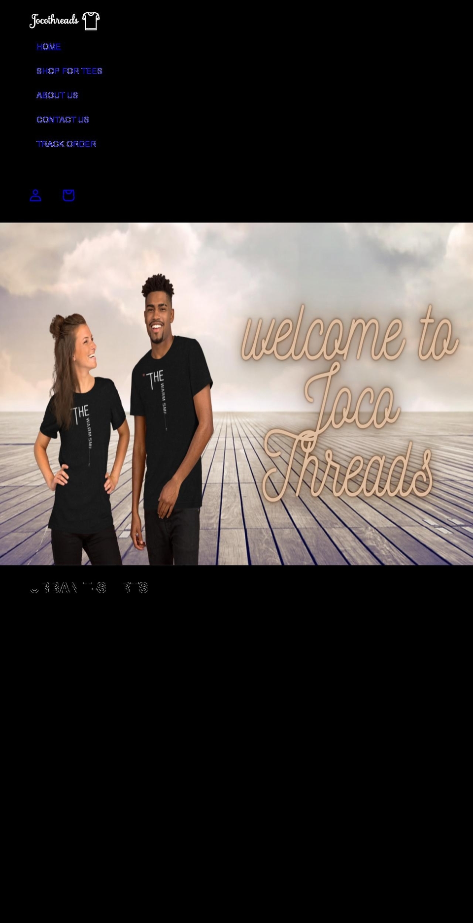 jocothreads.com shopify website screenshot