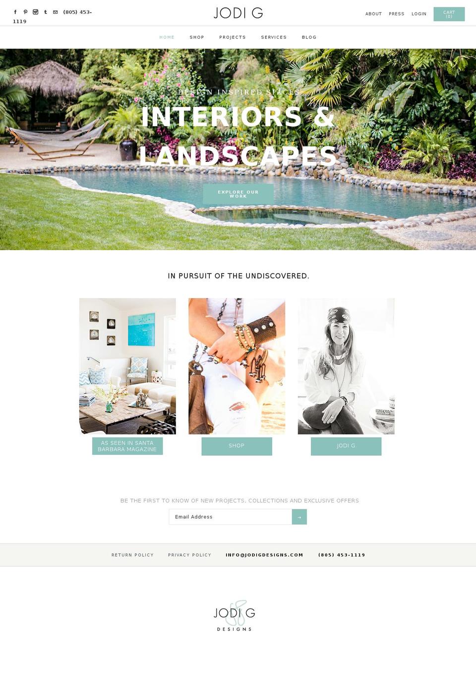 jodigdesigns.com shopify website screenshot