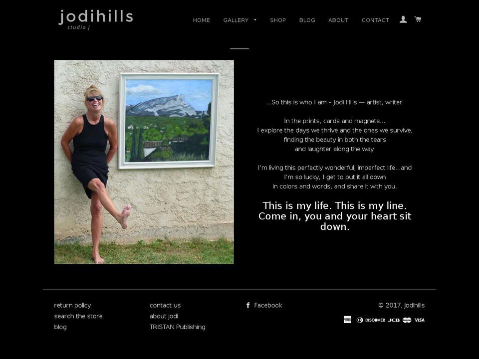 jodihills.info shopify website screenshot