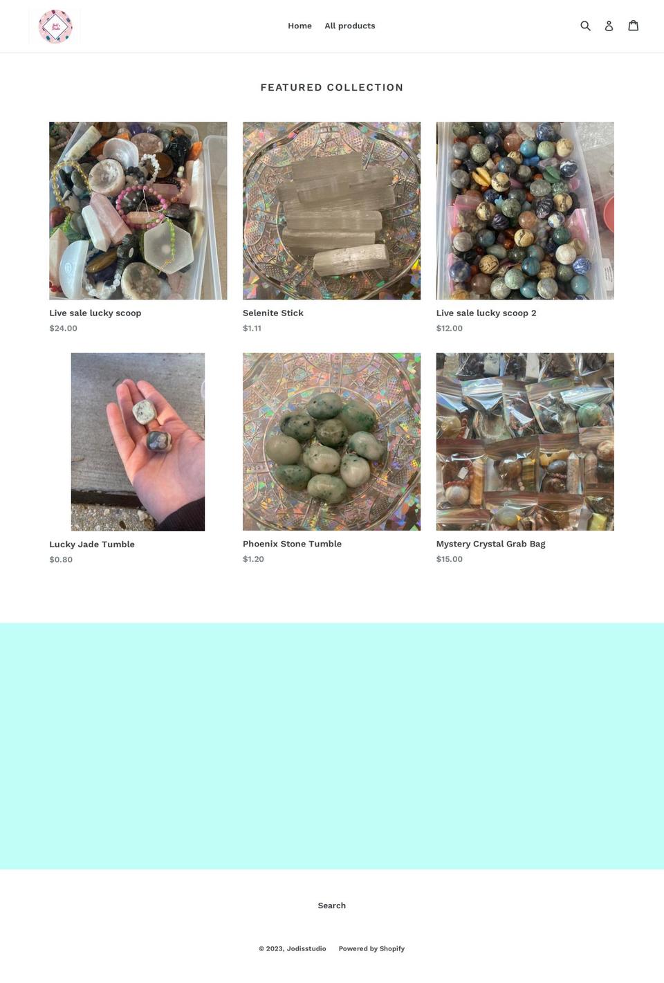 jodisstudio.com shopify website screenshot