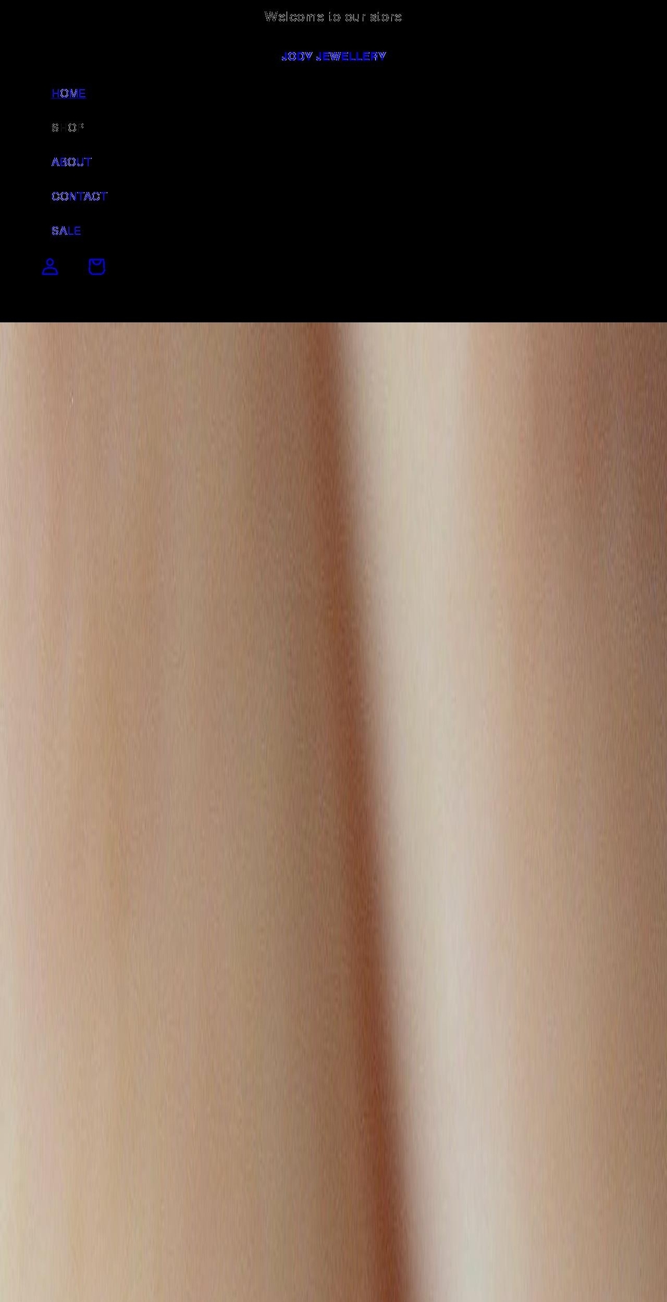 jodyjewellery.com shopify website screenshot