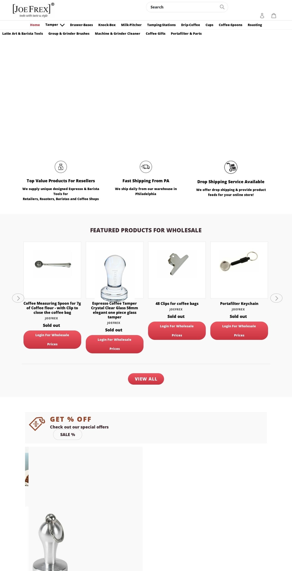 joefrex.com shopify website screenshot