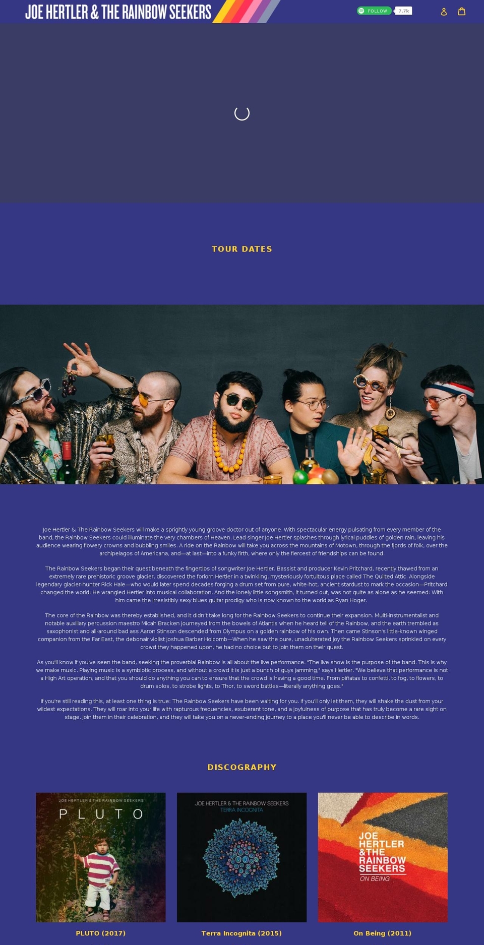 joehertler.com — Shopify storefront screenshot