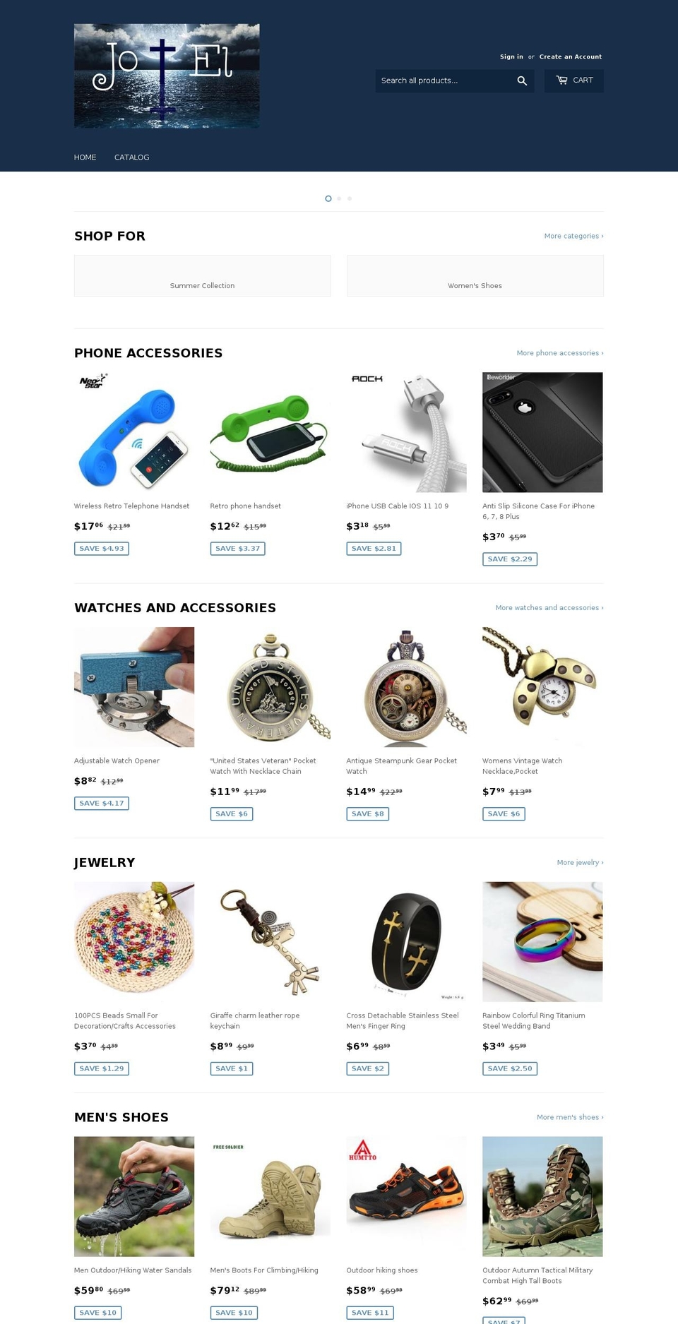 joel-shop.com — Shopify storefront screenshot