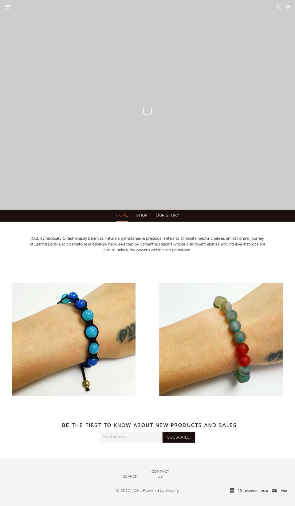 joelbeads.com shopify website screenshot