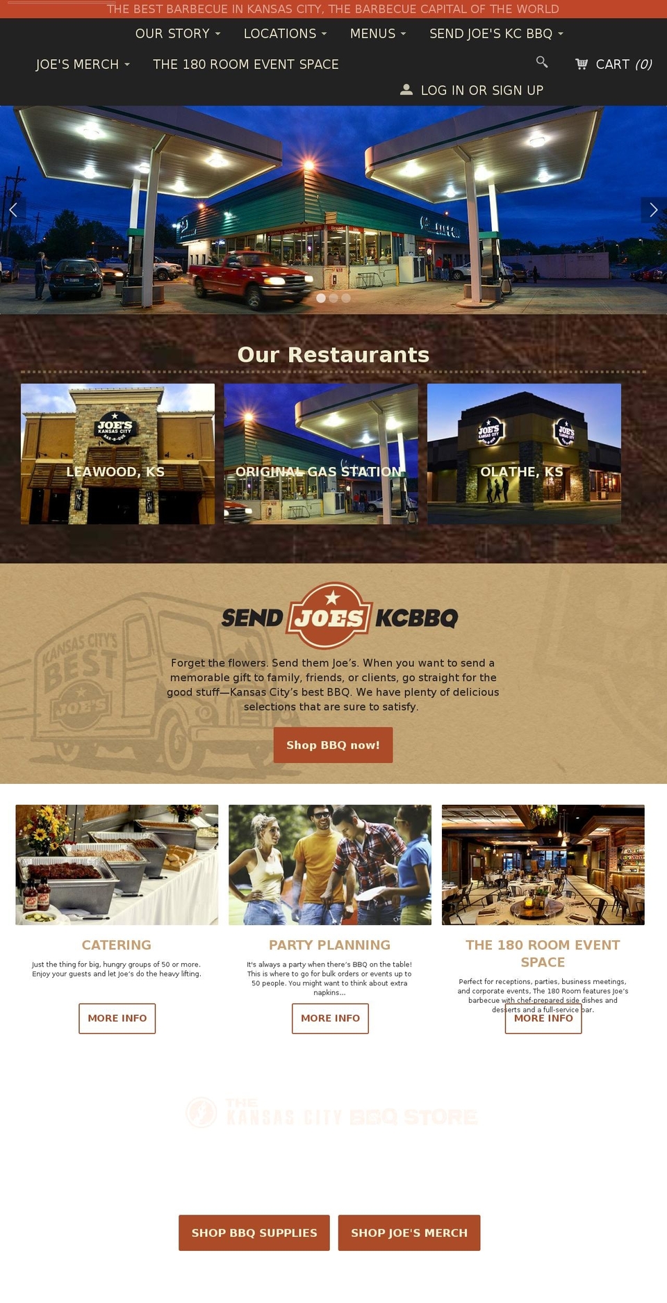 Fluid - checkout update 7\/2\/18 Shopify theme site example joeskansascitybbq.com