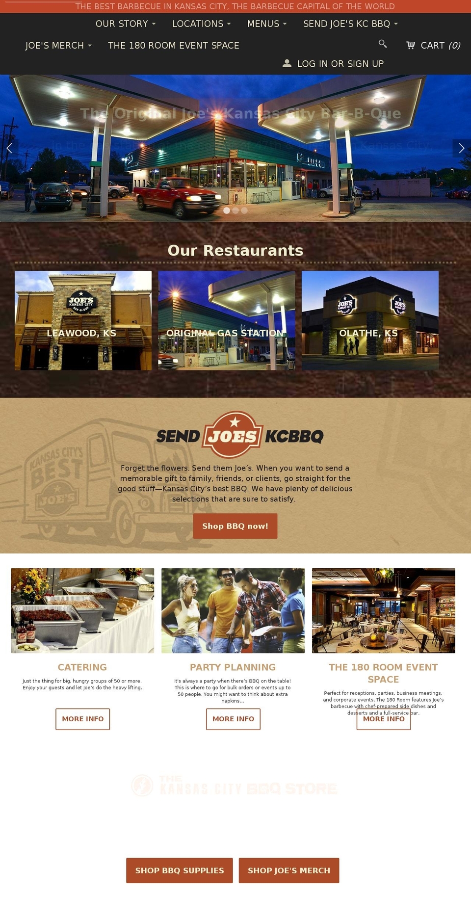 Fluid - checkout update 7\/2\/18 Shopify theme site example joeskcbbq.com