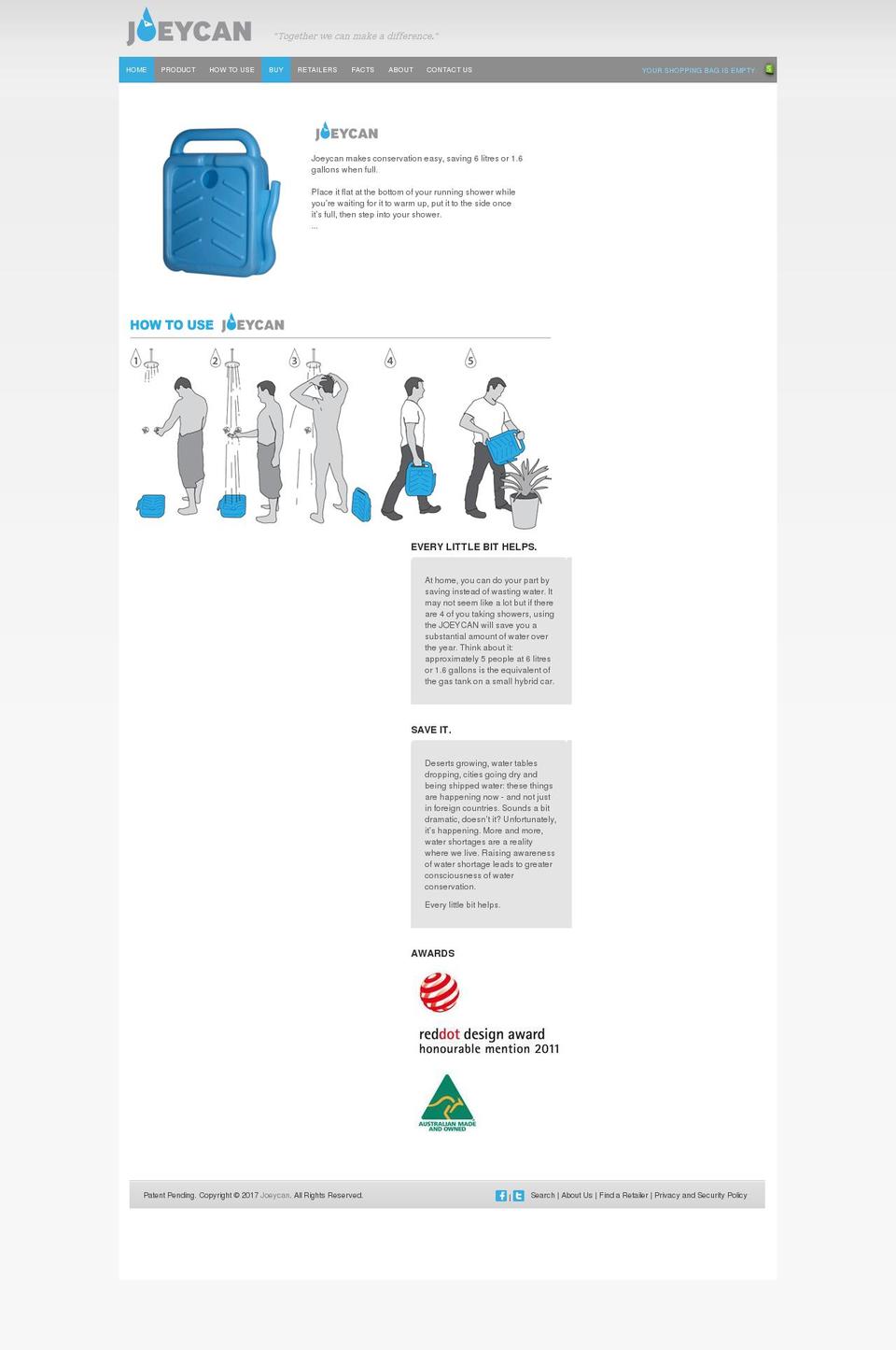joeycan.com shopify website screenshot