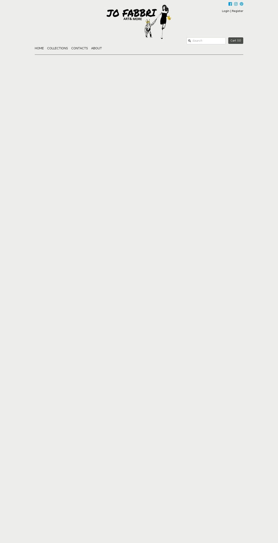 jofabbrishop.com — Shopify storefront screenshot