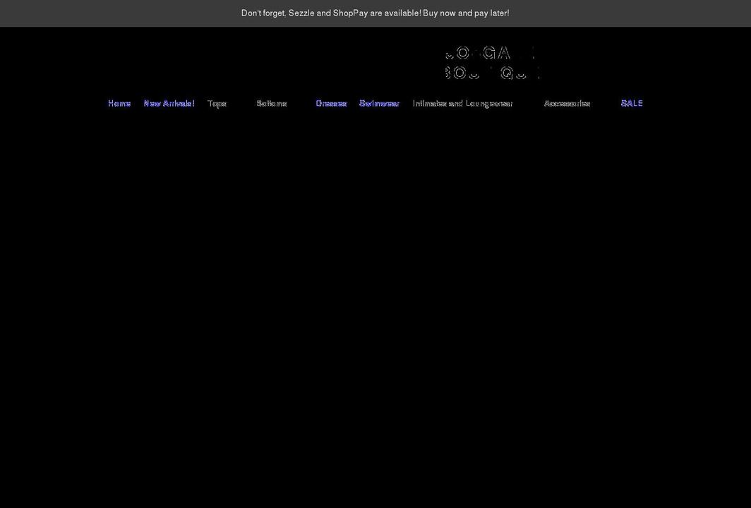 jogaleboutique.com shopify website screenshot