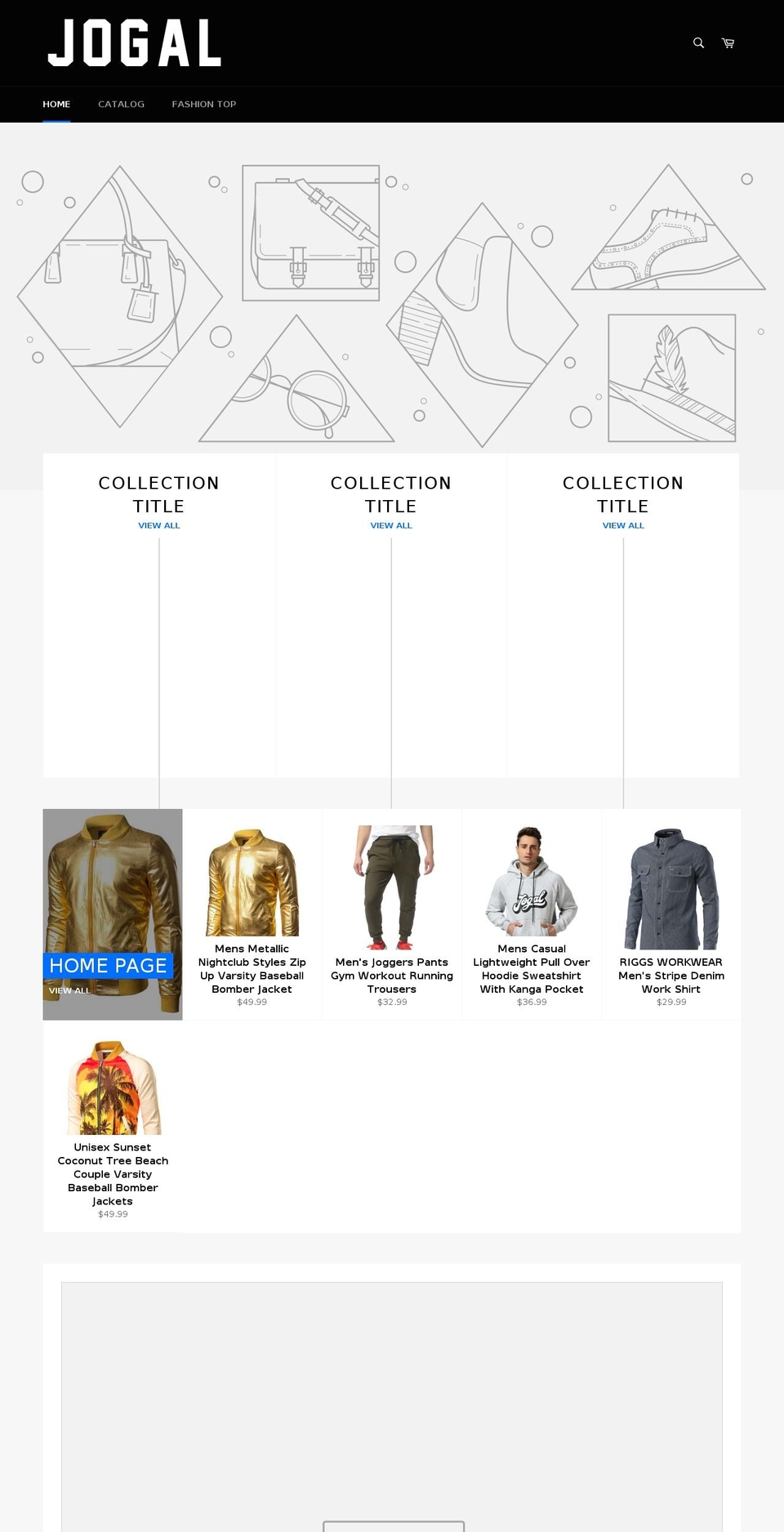 jogalshop.com shopify website screenshot