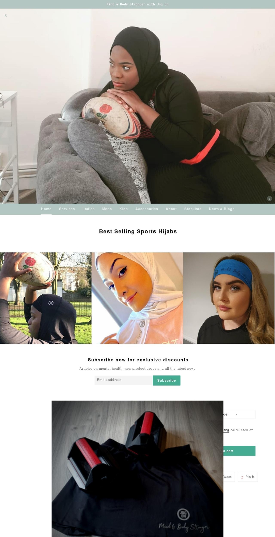 jogon.org shopify website screenshot