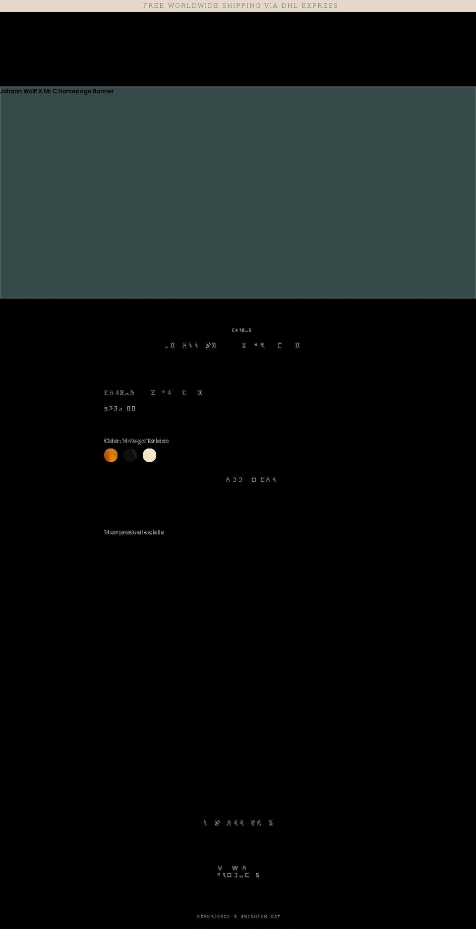 johannwolff.com shopify website screenshot