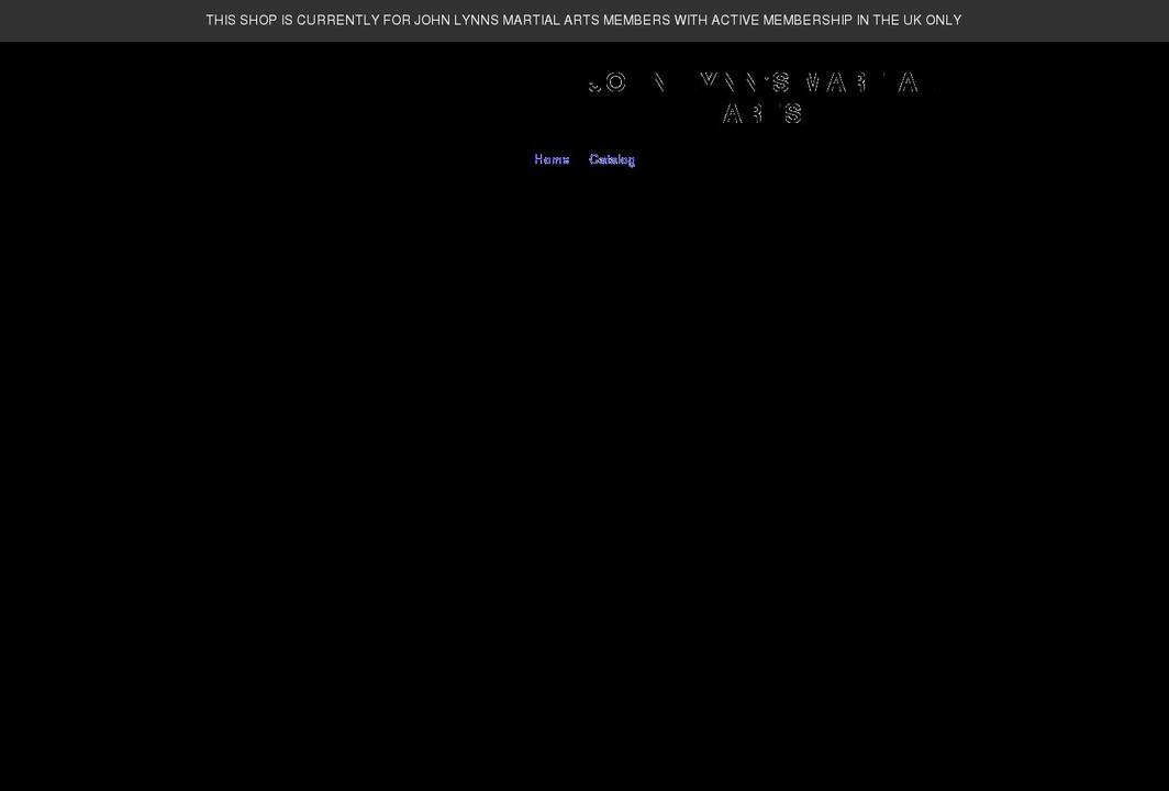 john-lynns-martial-arts.myshopify.com shopify website screenshot