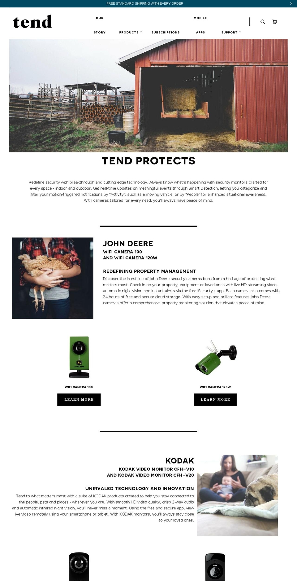 johndeereprotects.com — Shopify storefront screenshot