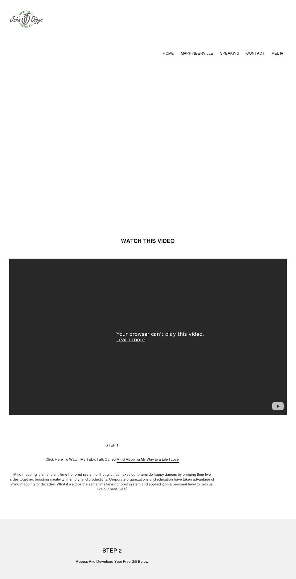 johndiggs.com shopify website screenshot