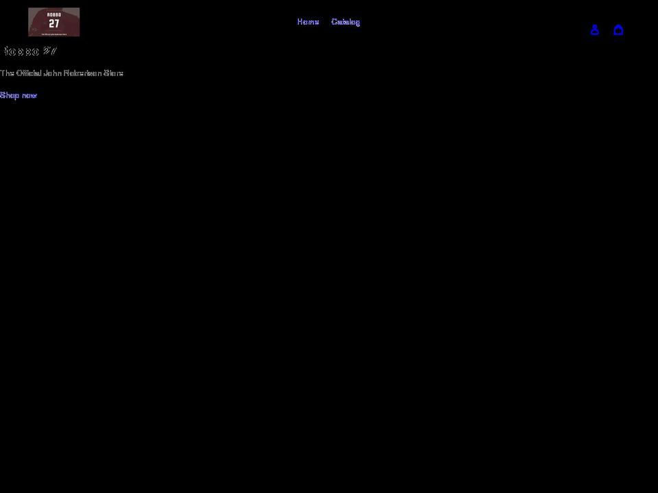 johnrobertson.shop shopify website screenshot