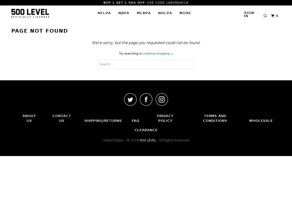 johnsalley22.com — Shopify storefront screenshot