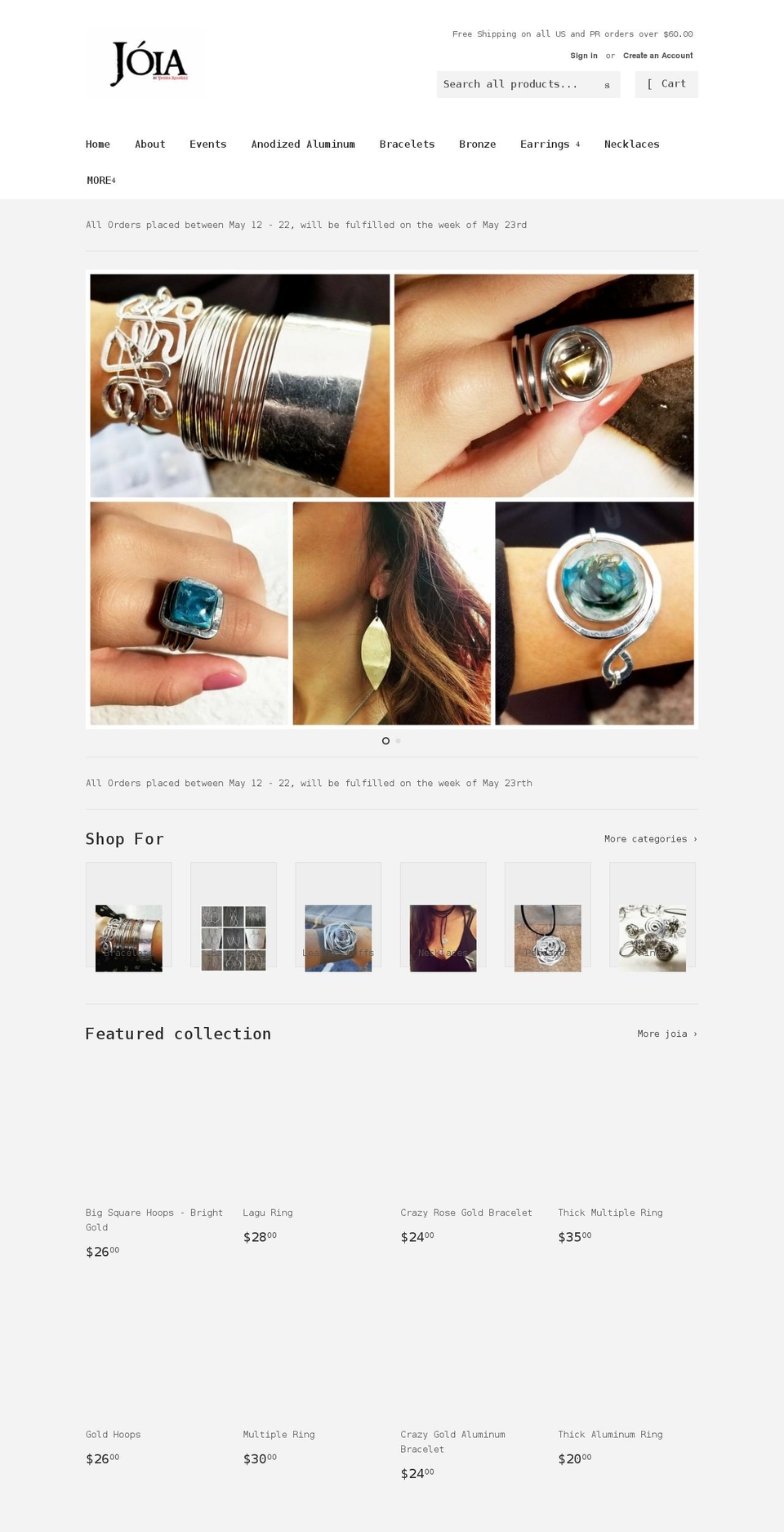 joiabyyr.com shopify website screenshot