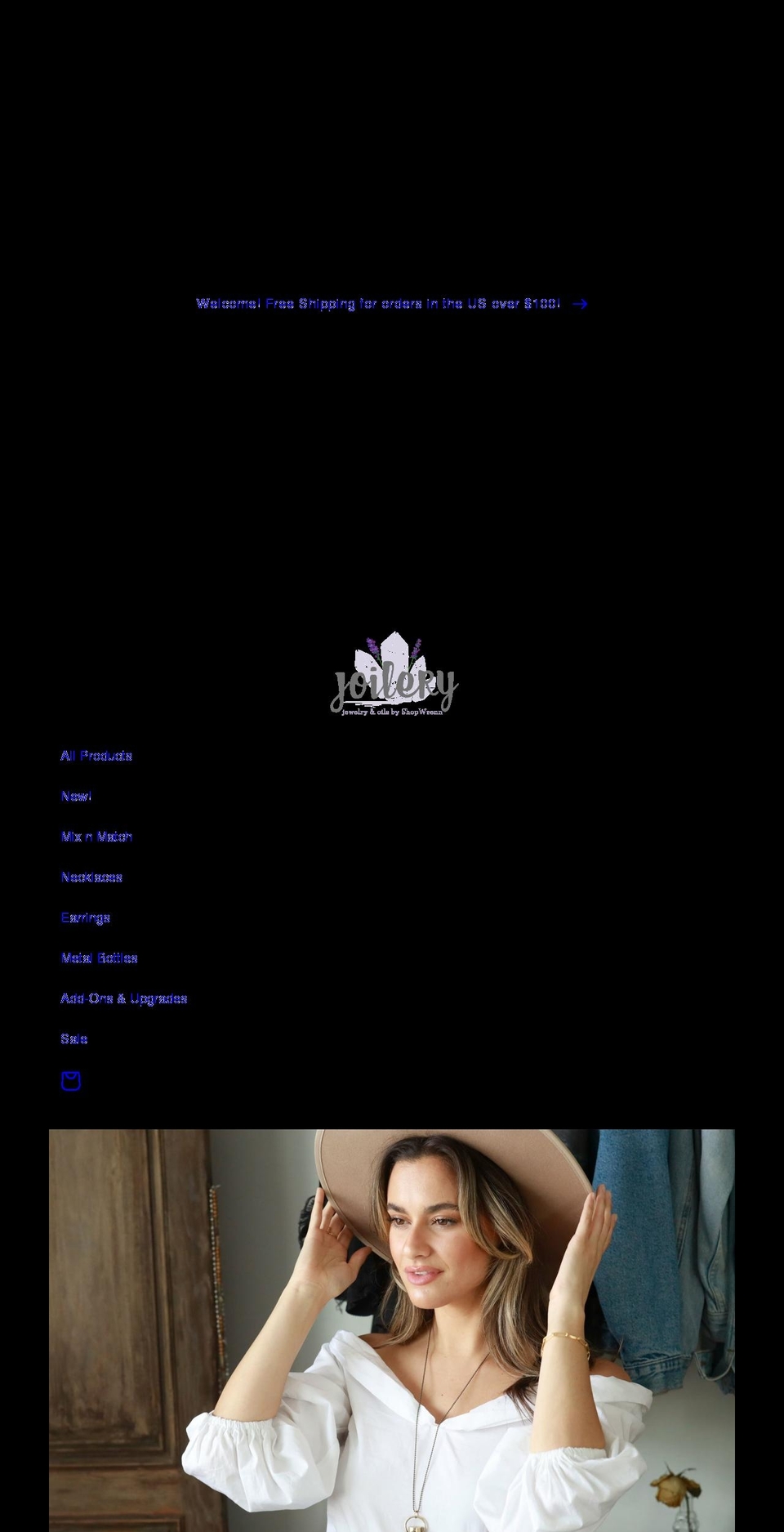 joilery.com shopify website screenshot