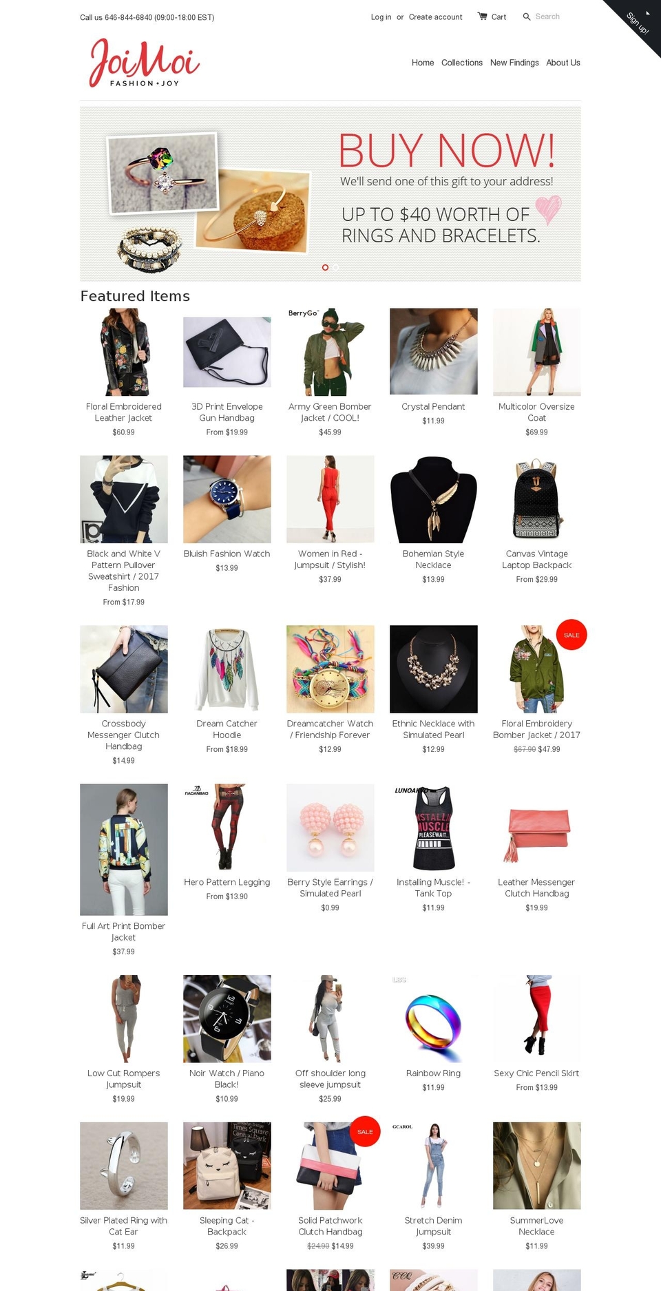 joimoi.com shopify website screenshot