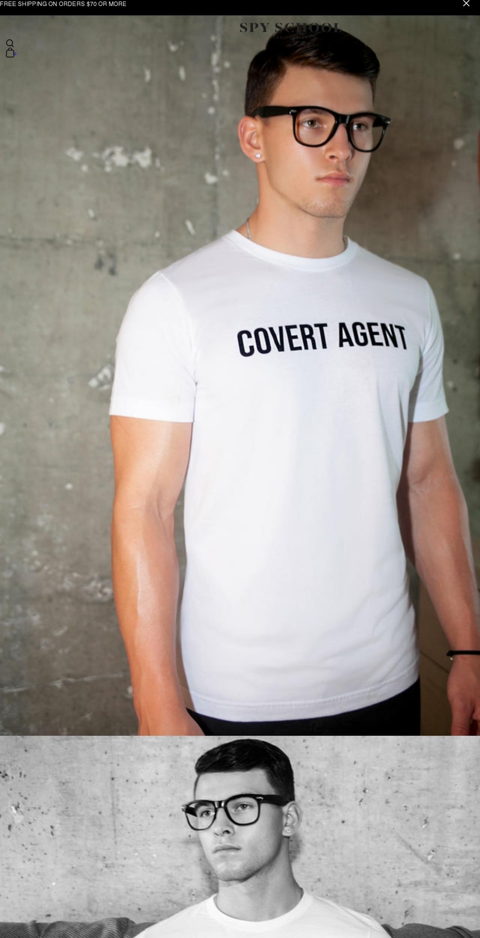 joinspyschool.com shopify website screenshot