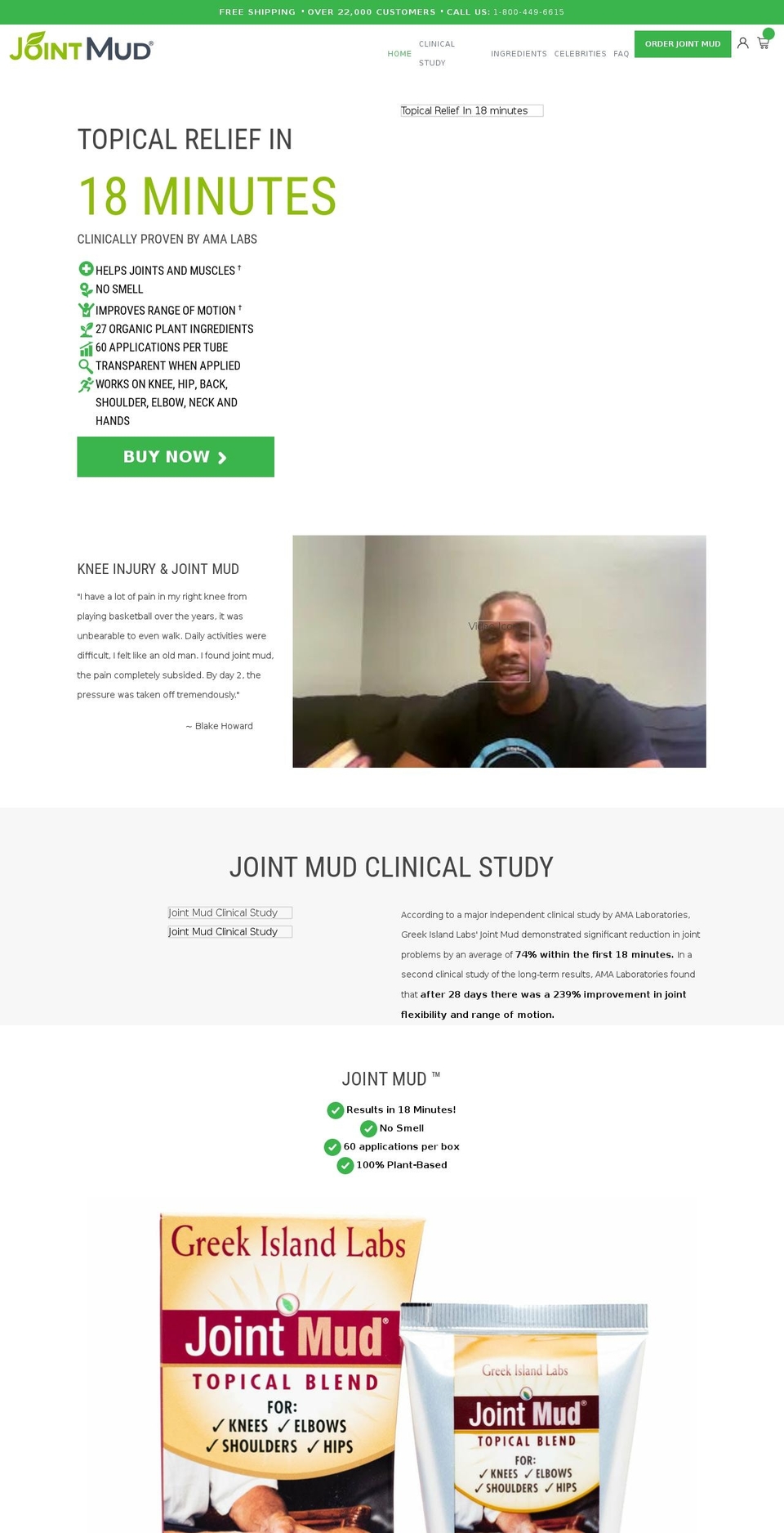 jointmud.net shopify website screenshot