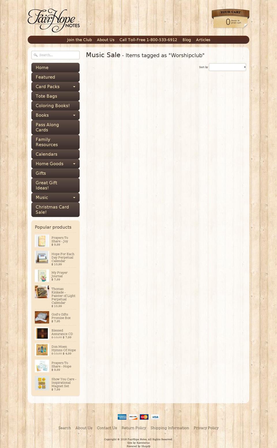 joinworship.com — Shopify storefront screenshot