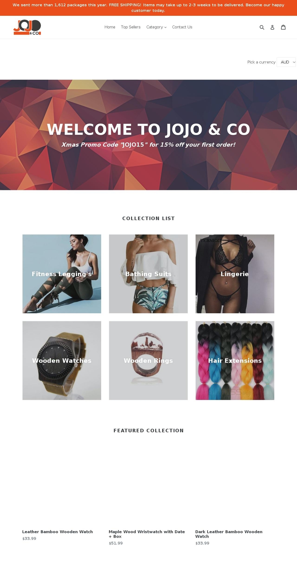 jojoandco.net shopify website screenshot