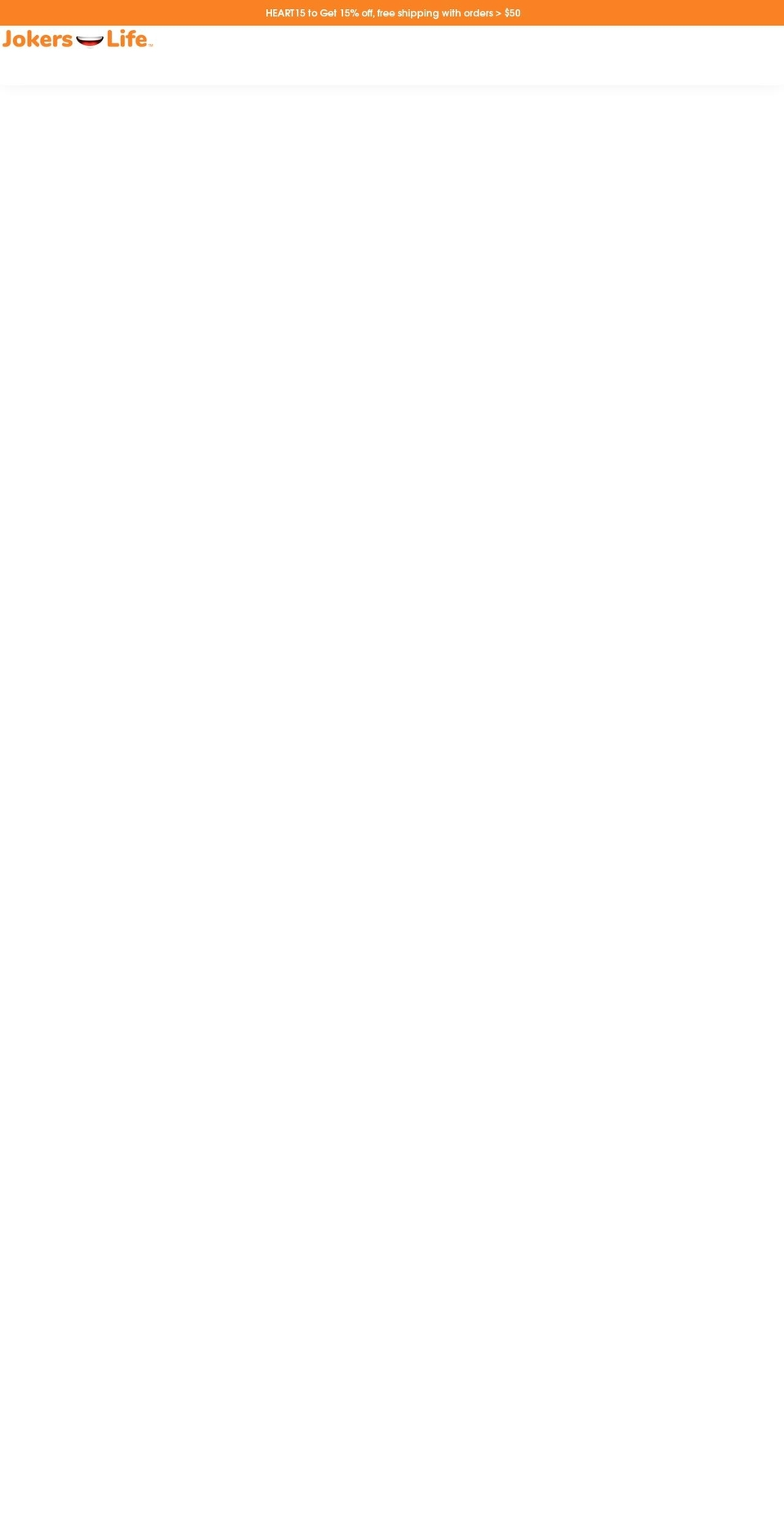 - solodrop Shopify theme site example jokerslife.com