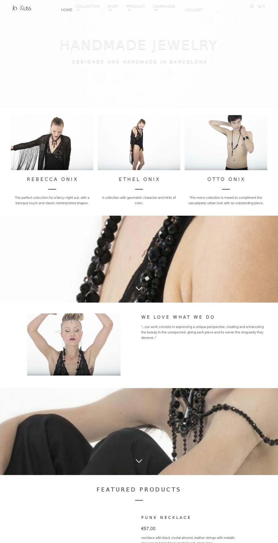 jokuss.com — Shopify storefront screenshot