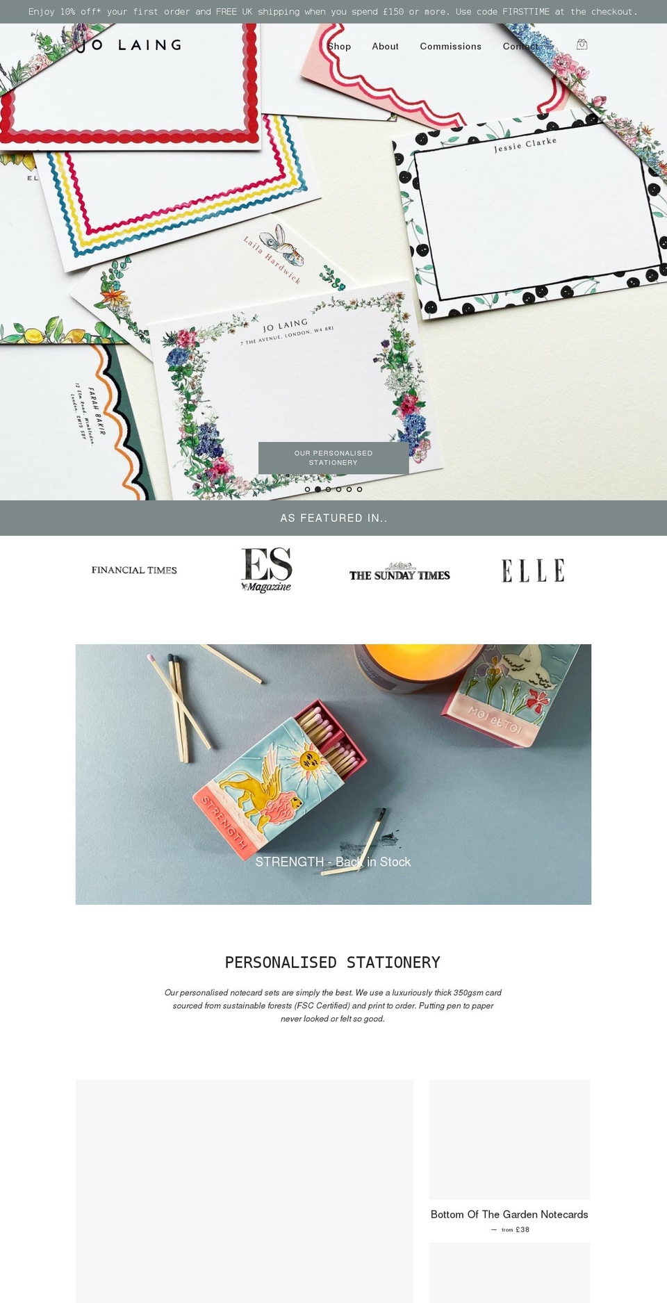jolaing.com shopify website screenshot