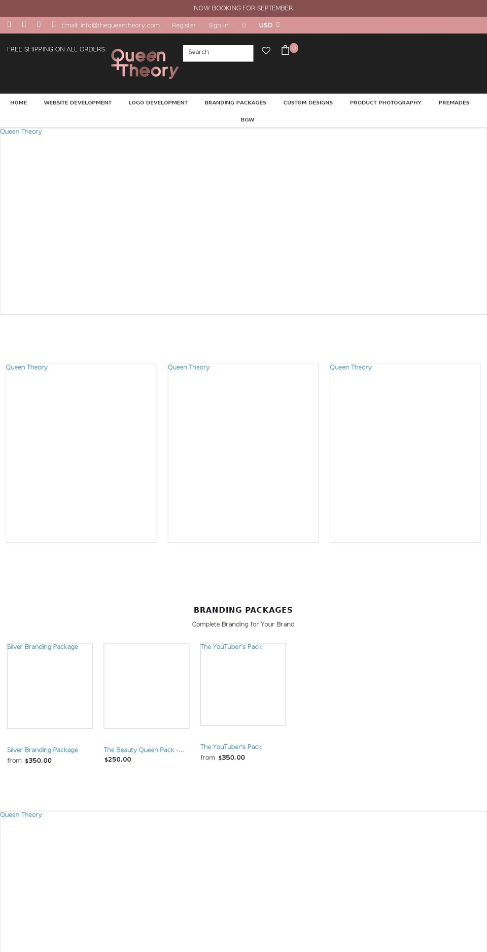 joleejames.com shopify website screenshot