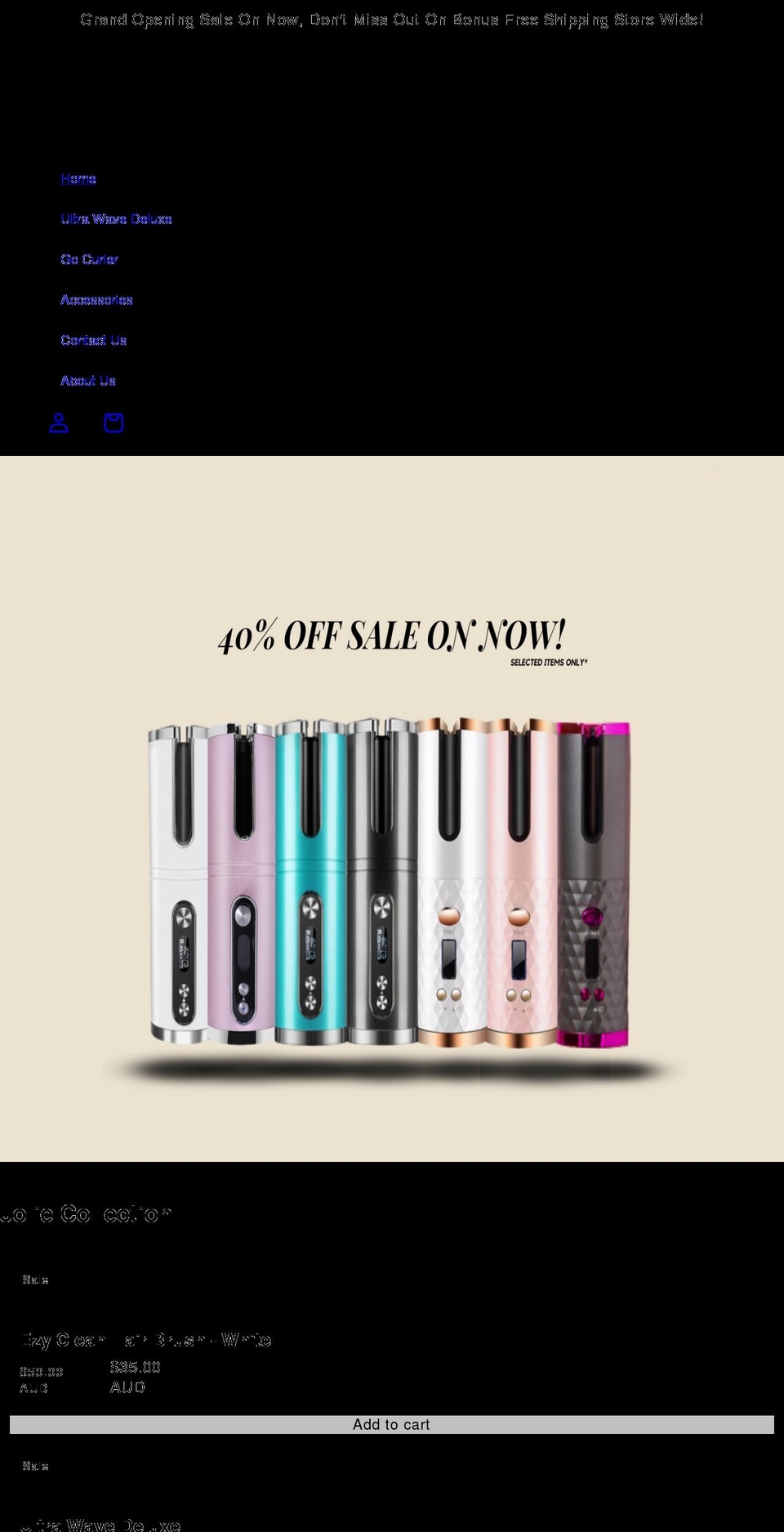 joliecollection.com.au shopify website screenshot