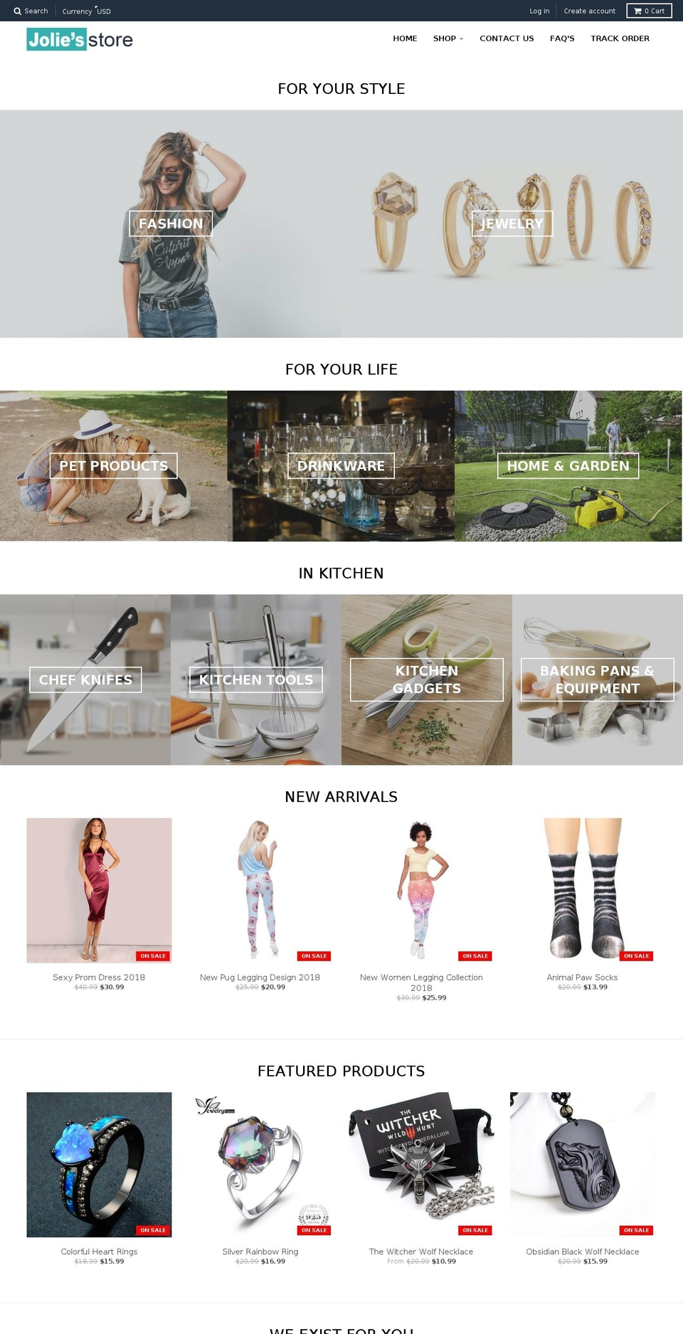 setupazdemo1 Shopify theme site example joliesstore.com