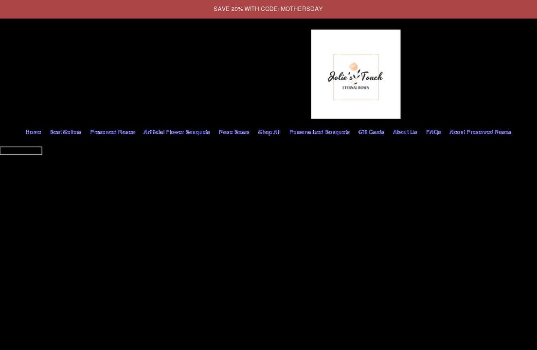 joliestouch.com shopify website screenshot