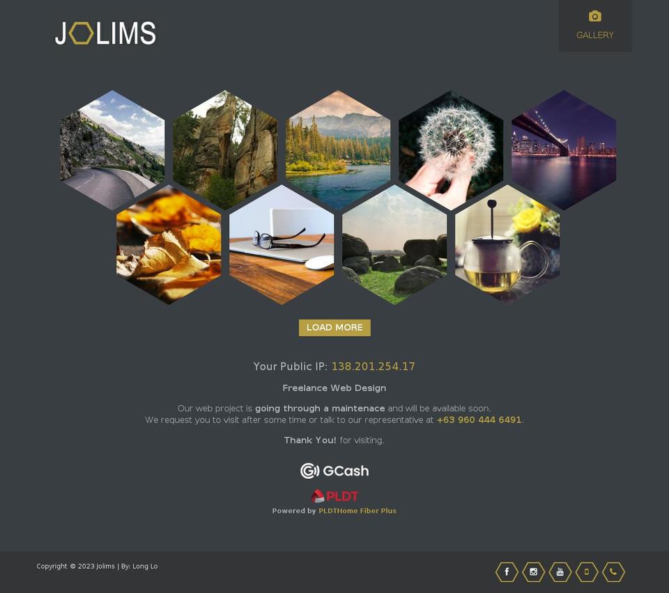 jolims.com — Shopify storefront screenshot