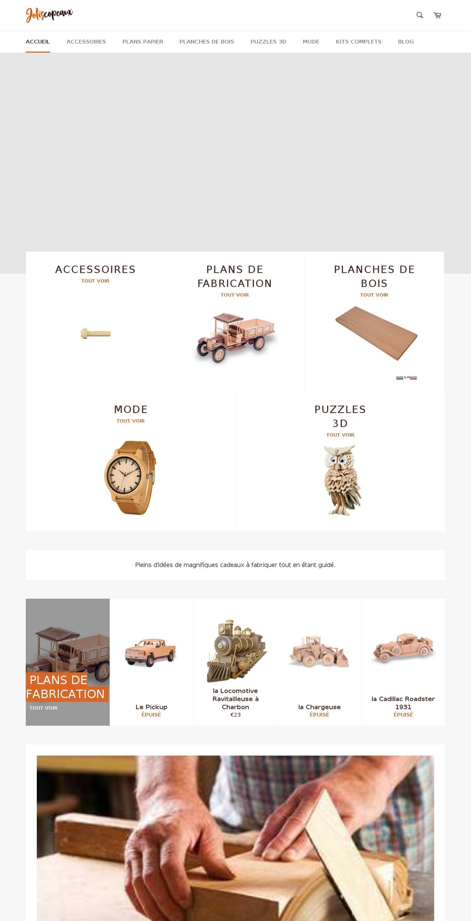 joliscopeaux.com shopify website screenshot