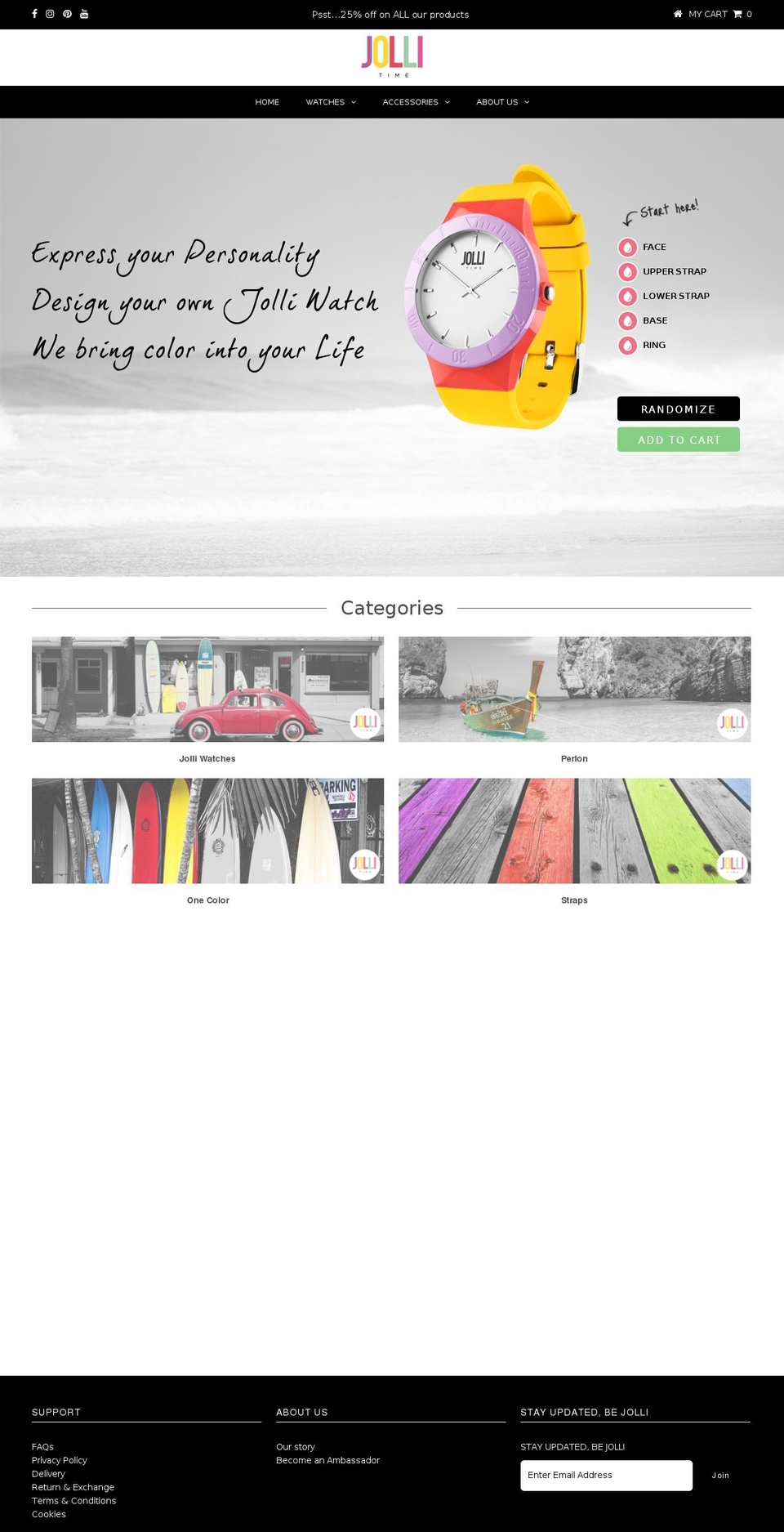 jollitime.com shopify website screenshot