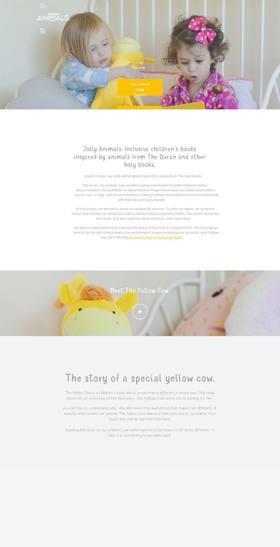jollyanimals.com — Shopify storefront screenshot